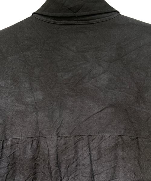 Yohji Yamamoto pour homme（ヨウジヤマモト プールオム）Yohji Yamamoto pour homme (ヨウジヤマモト プールオム) むら染めロングシャツ ブラック サイズ:1の古着・服飾アイテム