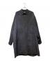 Yohji Yamamoto pour homme（ヨウジヤマモト プールオム）の古着「むら染めロングシャツ」｜ブラック