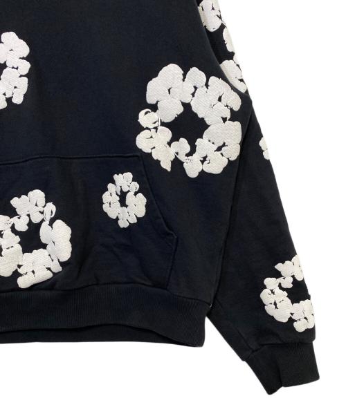 Denim Tears（デニムティアーズ）Denim Tears (デニムティアーズ) Cotton Wreath パーカー ブラック サイズ:Lの古着・服飾アイテム