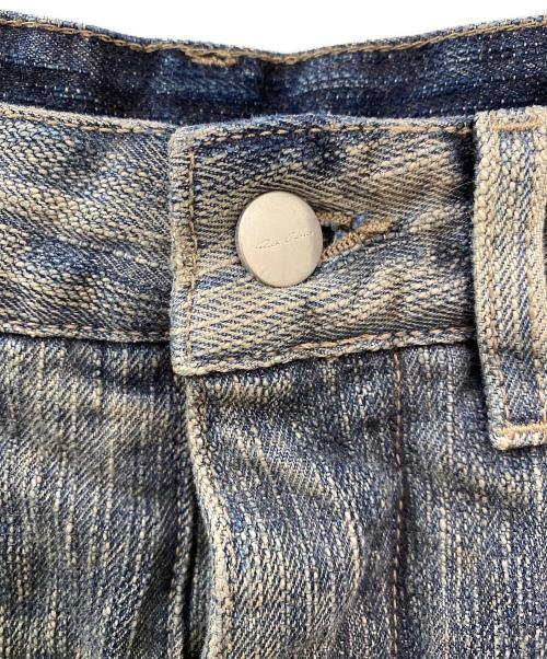 RICK OWENS（リックオウエンス）RICK OWENS (リックオウエンス) デニムスカート ブルー サイズ:27の古着・服飾アイテム