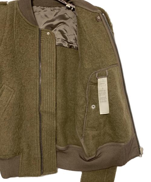 RICK OWENS（リックオウエンス）RICK OWENS (リックオウエンス) ZIONIC BOMBER ブラウン サイズ:42の古着・服飾アイテム