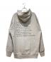 COMME des GARCONS JUNYA WATANABE MAN (コムデギャルソンジュンヤワタナベマン) 21AW Ｗネームプリントパーカー グレー サイズ:S 未使用品：22000円