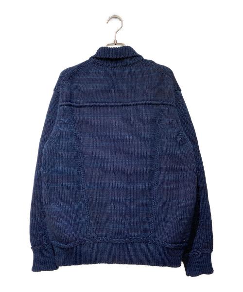 JUNYA WATANABE MAN（ジュンヤワタナベマン）JUNYA WATANABE MAN (ジュンヤワタナベマン) 24SS デニムカーディガン ブルー サイズ:Mの古着・服飾アイテム