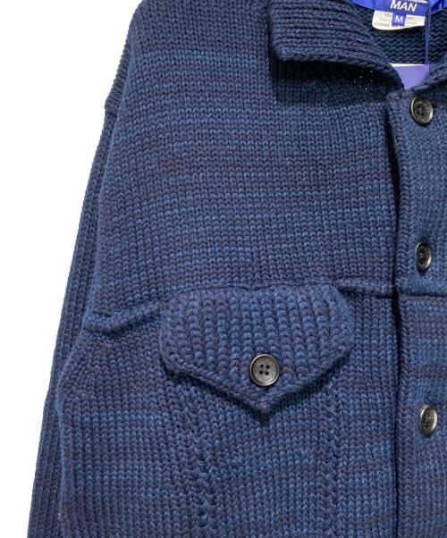JUNYA WATANABE MAN（ジュンヤワタナベマン）JUNYA WATANABE MAN (ジュンヤワタナベマン) 24SS デニムカーディガン ブルー サイズ:Mの古着・服飾アイテム