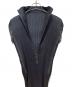 中古・古着 ISSEY MIYAKE (イッセイミヤケ) プリーツ ノースリーブジップロングワンピース ブラック サイズ:M：35000円