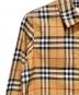 中古・古着 BURBERRY LONDON (バーバリーロンドン) ノバチェック比翼シャツ カーキ サイズ:36：25000円