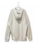 PRADA (プラダ) ロゴ刺繍パーカー ベージュ サイズ:XL：85000円