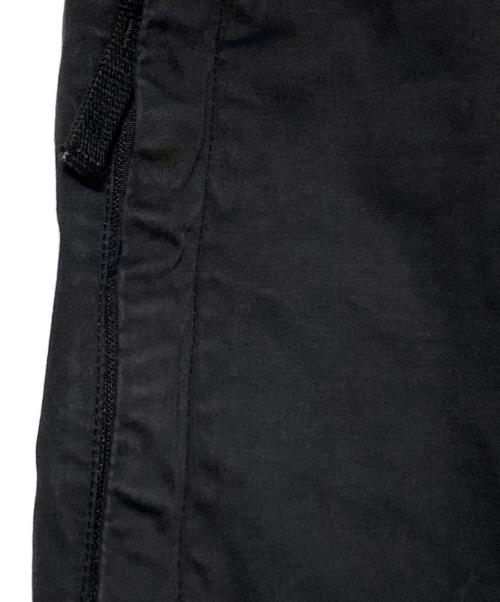 STONE ISLAND（ストーンアイランド）STONE ISLAND (ストーンアイランド) ガーメントダイコットンウールシャーリングテーパードカーゴパンツ ブラック サイズ:30の古着・服飾アイテム