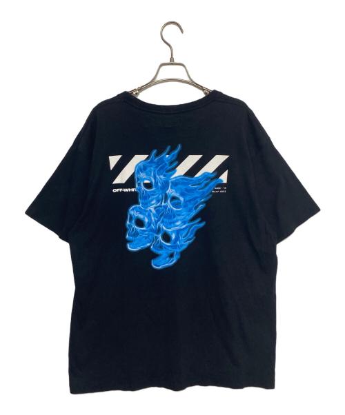 OFFWHITE（オフホワイト）OFFWHITE (オフホワイト) スカルプリントTシャツ ブラック サイズ:Sの古着・服飾アイテム