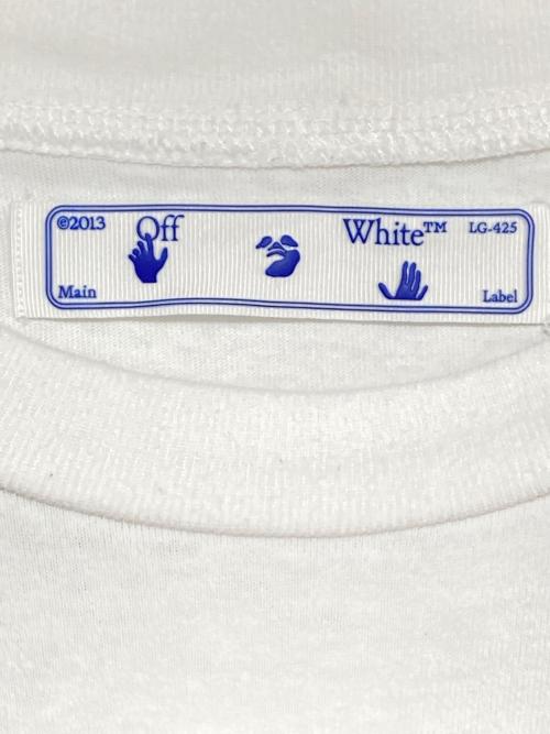 OFFWHITE（オフホワイト）OFFWHITE (オフホワイト) 20AW BARREL WORKER TEE ホワイト サイズ:Mの古着・服飾アイテム