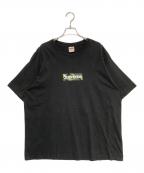 SUPREMEシュプリーム）の古着「Camo Box Logo Tee/カモフラージュボックスロゴTシャツ」｜ブラック