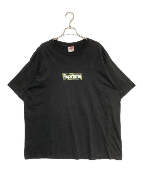 SUPREME（シュプリーム）SUPREME (シュプリーム) Camo Box Logo Tee/カモフラージュボックスロゴTシャツ ブラック サイズ:XLの古着・服飾アイテム