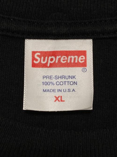 SUPREME（シュプリーム）SUPREME (シュプリーム) Camo Box Logo Tee/カモフラージュボックスロゴTシャツ ブラック サイズ:XLの古着・服飾アイテム