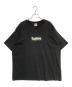 SUPREME（シュプリーム）の古着「Camo Box Logo Tee/カモフラージュボックスロゴTシャツ」｜ブラック