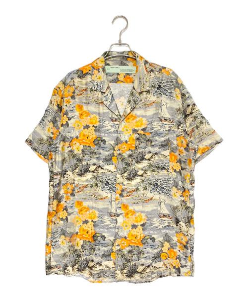 OFFWHITE（オフホワイト）OFFWHITE (オフホワイト) Oversized Silk Aloha Hawaiian Shirt マルチカラー サイズ:Sの古着・服飾アイテム