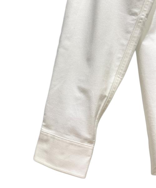 JUNYA WATANABE MAN（ジュンヤワタナベマン）JUNYA WATANABE MAN (ジュンヤワタナベマン) BROOKS BROTHERS (ブルックスブラザーズ) 25SS WネームBDシャツ ホワイト サイズ:S 未使用品の古着・服飾アイテム