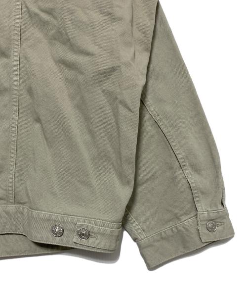 BALENCIAGA（バレンシアガ）BALENCIAGA (バレンシアガ) オーバーサイズデニムジャケット ライトグレー サイズ:2の古着・服飾アイテム