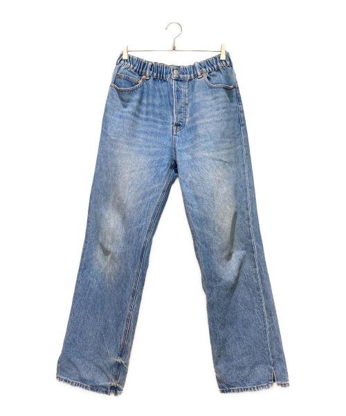 ALEXANDER WANG（アレキサンダー・ワン）ALEXANDER WANG (アレキサンダーワン) ウエストゴムデニムパンツ インディゴ サイズ:Sの古着・服飾アイテム