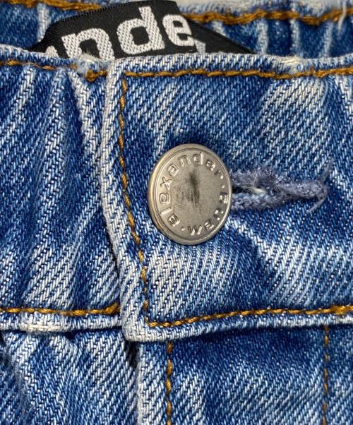 ALEXANDER WANG（アレキサンダー・ワン）ALEXANDER WANG (アレキサンダーワン) ウエストゴムデニムパンツ インディゴ サイズ:Sの古着・服飾アイテム