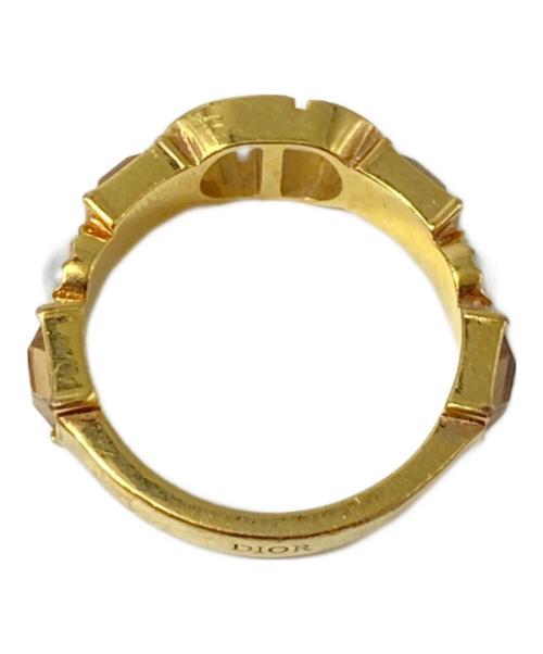 Christian Dior（クリスチャン ディオール）Christian Dior (クリスチャン ディオール) パールリング ゴールド サイズ:14号の古着・服飾アイテム