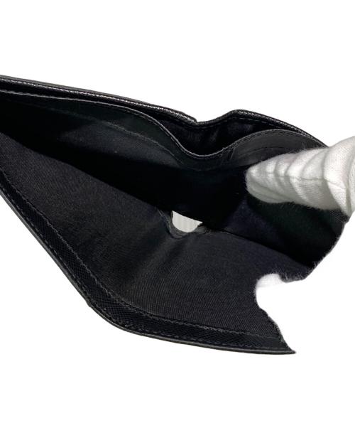 PRADA（プラダ）PRADA (プラダ) 2つ折り財布 ブラックの古着・服飾アイテム