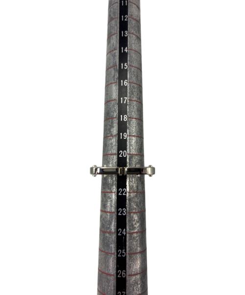 VALENTINO GARAVANI（ヴァレンティノ・ガラヴァーニ）VALENTINO GARAVANI (ヴァレンティノ・ガラヴァーニ) Vロゴ リング サイズ:21号の古着・服飾アイテム