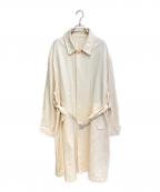 steinシュタイン）の古着「SLEEVE OVER FOUNDATION COAT」｜ベージュ