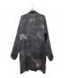 Yohji Yamamoto pour homme (ヨウジヤマモト プールオム) プリント脇マチB ロングシャツ ブラック サイズ:3：85000円
