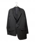 Yohji Yamamoto pour hommeヨウジヤマモト プールオム）の古着「UNBALANCED JACKET（アンバランスドジャケット）」｜ブラック