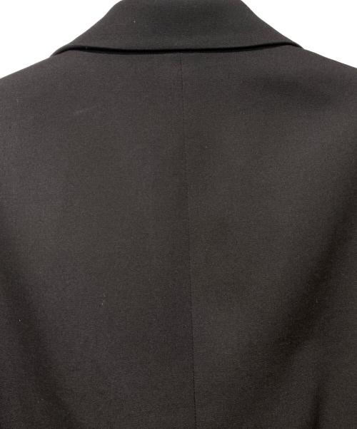 Yohji Yamamoto pour homme（ヨウジヤマモト プールオム）Yohji Yamamoto pour homme (ヨウジヤマモト プールオム) UNBALANCED JACKET（アンバランスドジャケット） ブラック サイズ:2の古着・服飾アイテム