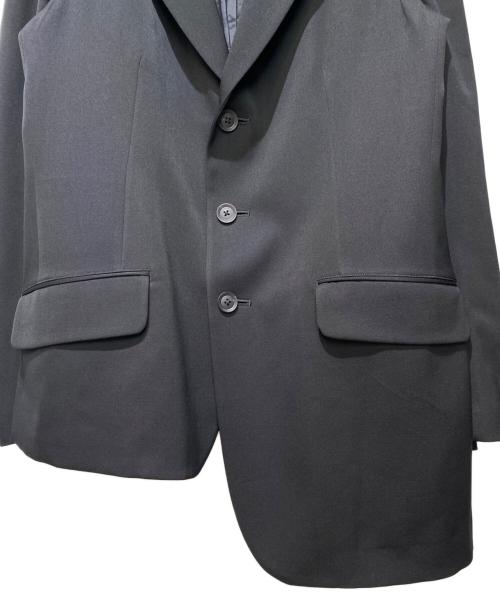 Yohji Yamamoto pour homme（ヨウジヤマモト プールオム）Yohji Yamamoto pour homme (ヨウジヤマモト プールオム) UNBALANCED JACKET（アンバランスドジャケット） ブラック サイズ:2の古着・服飾アイテム