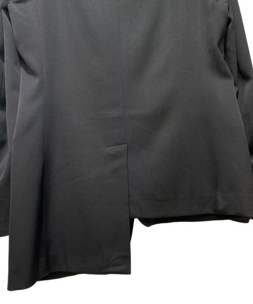 Yohji Yamamoto pour homme（ヨウジヤマモト プールオム）Yohji Yamamoto pour homme (ヨウジヤマモト プールオム) UNBALANCED JACKET（アンバランスドジャケット） ブラック サイズ:2の古着・服飾アイテム
