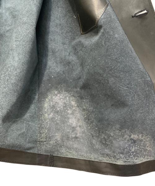 JUNYA WATANABE MAN（ジュンヤワタナベマン）JUNYA WATANABE MAN (ジュンヤワタナベマン) LEVI'S (リーバイス) Wネームレザージャケット ブラック サイズ:Sの古着・服飾アイテム