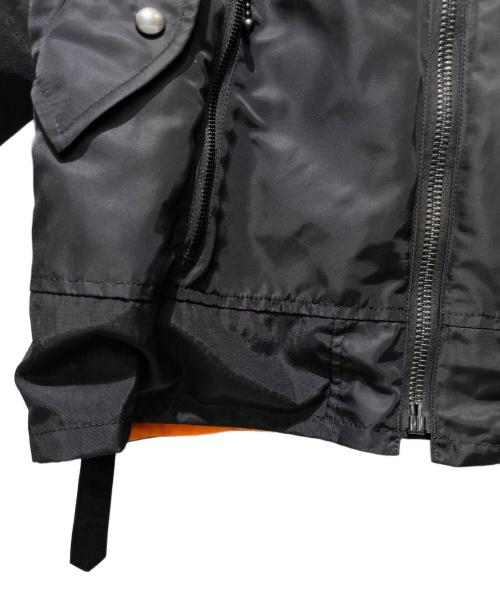 eYe COMME des GARCONS JUNYAWATANABE MAN（アイ コム デ ギャルソン ジュンヤ ワタナベ マン）eYe COMME des GARCONS JUNYAWATANABE MAN (アイ コム デ ギャルソン ジュンヤ ワタナベ マン) ALPHA (アルファ) ナイロンツイルジャケット ブラック サイズ:Sの古着・服飾アイテム