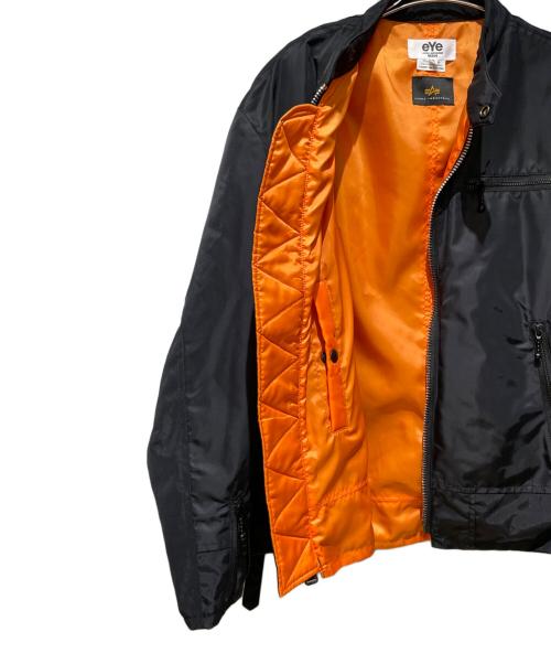eYe COMME des GARCONS JUNYAWATANABE MAN（アイ コム デ ギャルソン ジュンヤ ワタナベ マン）eYe COMME des GARCONS JUNYAWATANABE MAN (アイ コム デ ギャルソン ジュンヤ ワタナベ マン) ALPHA (アルファ) ナイロンツイルジャケット ブラック サイズ:Sの古着・服飾アイテム