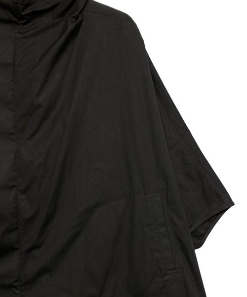 RICK OWENS（リックオウエンス）RICK OWENS (リックオウエンス) Zip Up Jacket Poncho ブラック サイズ:40の古着・服飾アイテム