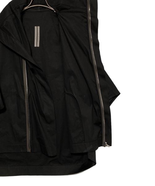 RICK OWENS（リックオウエンス）RICK OWENS (リックオウエンス) Zip Up Jacket Poncho ブラック サイズ:40の古着・服飾アイテム