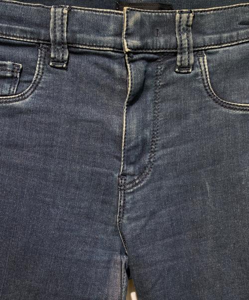 PRADA（プラダ）PRADA (プラダ) 三角プレートストレッチデニムパンツ インディゴ サイズ:26の古着・服飾アイテム