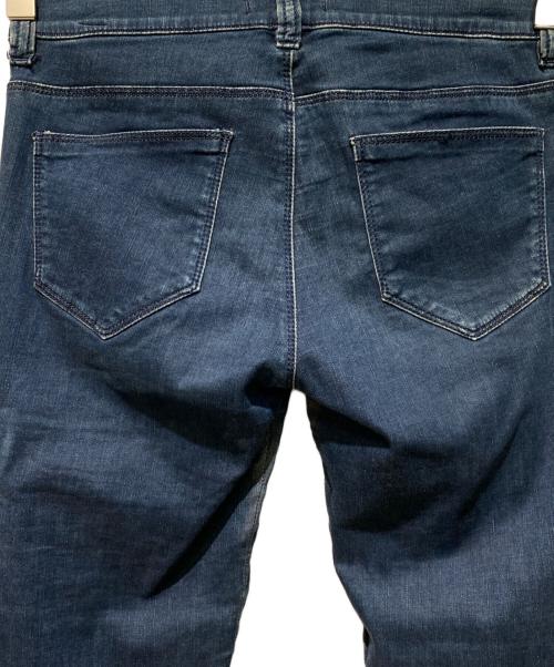 PRADA（プラダ）PRADA (プラダ) 三角プレートストレッチデニムパンツ インディゴ サイズ:26の古着・服飾アイテム