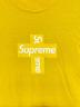 中古・古着 SUPREME (シュプリーム) Cross Box Logo Tee イエロー サイズ:M：25000円