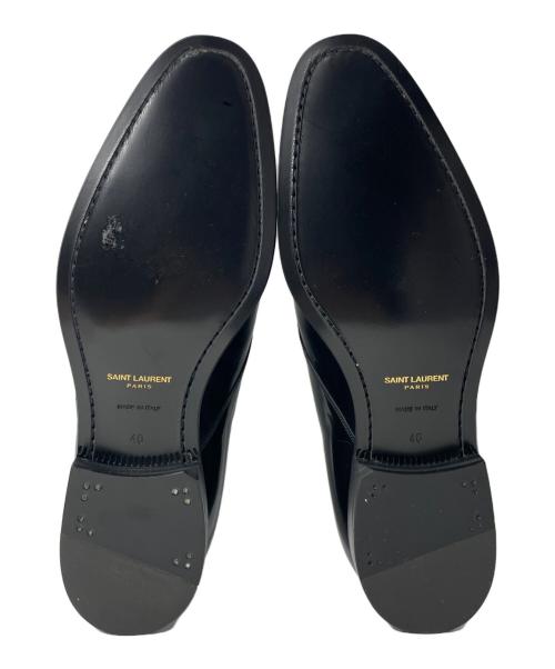 Saint Laurent Paris（サンローランパリ）Saint Laurent Paris (サンローランパリ) パテントレザードレスシューズ ブラック サイズ:40の古着・服飾アイテム