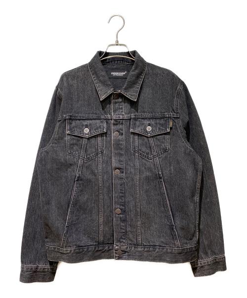 UNDERCOVER（アンダーカバー）UNDERCOVER (アンダーカバー) 24AW Twin Peaks デニムジャケット ブラック サイズ:3の古着・服飾アイテム