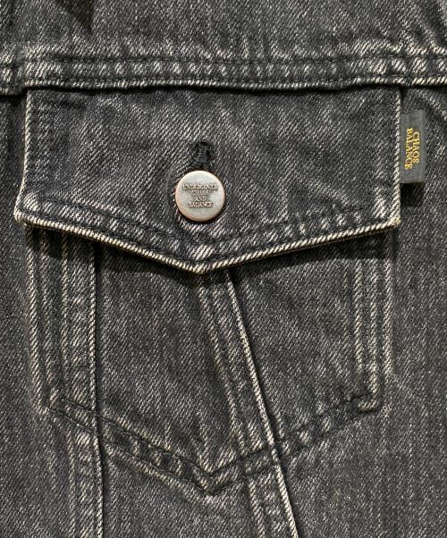 UNDERCOVER（アンダーカバー）UNDERCOVER (アンダーカバー) 24AW Twin Peaks デニムジャケット ブラック サイズ:3の古着・服飾アイテム