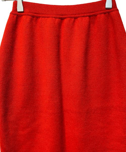 FENDI（フェンディ）FENDI (フェンディ) ニットスカート レッド サイズ:40の古着・服飾アイテム