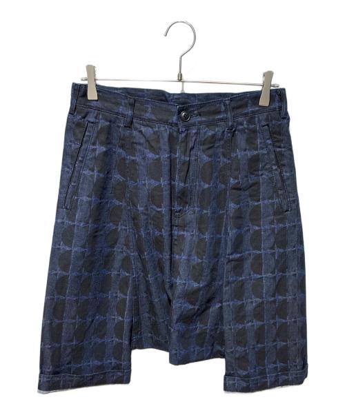 BLACK COMME des GARCONS（ブラックコムデギャルソン）BLACK COMME des GARCONS (コムデギャルソン) サルエルデニムパンツ ネイビー サイズ:XSの古着・服飾アイテム