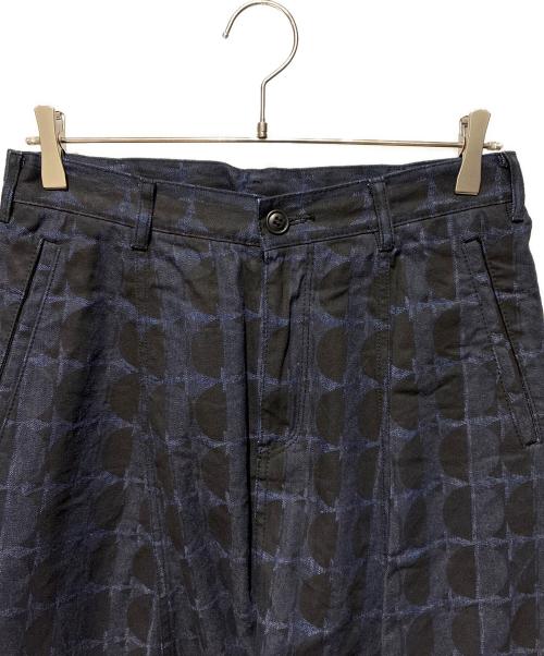 BLACK COMME des GARCONS（ブラックコムデギャルソン）BLACK COMME des GARCONS (コムデギャルソン) サルエルデニムパンツ ネイビー サイズ:XSの古着・服飾アイテム