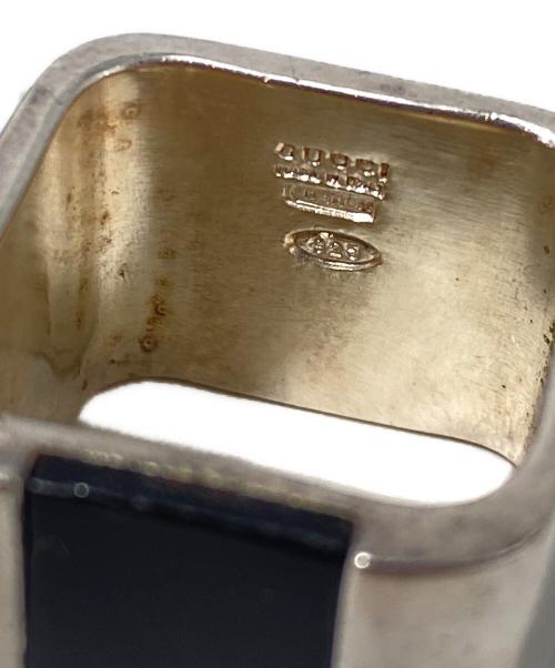 GUCCI（グッチ）GUCCI (グッチ) ツートンスクエアリング サイズ:14号の古着・服飾アイテム