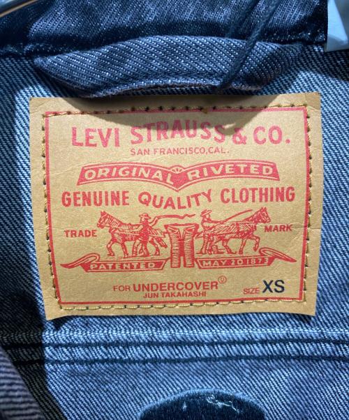UNDERCOVER（アンダーカバー）UNDERCOVER (アンダーカバー) LEVI'S (リーバイス) 25SS TYPEⅢ トラッカージャケット グレー サイズ:XSの古着・服飾アイテム