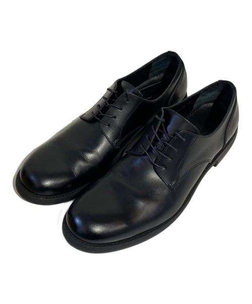 Yohji Yamamoto COSTUME D'HOMME（ヨウジヤマモトコスチュームドオム）Yohji Yamamoto COSTUME D'HOMME (ヨウジヤマモトコスチュームドオム) プレーントゥレザードレスシューズ ブラック サイズ:5の古着・服飾アイテム