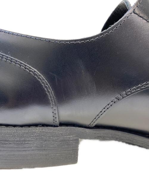 Yohji Yamamoto COSTUME D'HOMME（ヨウジヤマモトコスチュームドオム）Yohji Yamamoto COSTUME D'HOMME (ヨウジヤマモトコスチュームドオム) プレーントゥレザードレスシューズ ブラック サイズ:5の古着・服飾アイテム